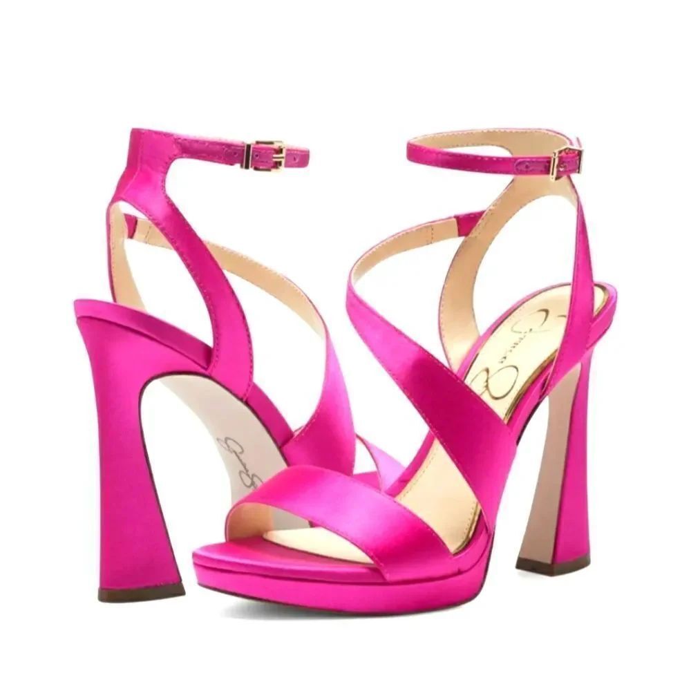 BRAND NEW JESSICA SIMPSON FINKA WOMEN'S HEELS BRIGHTEST SANDAL S2